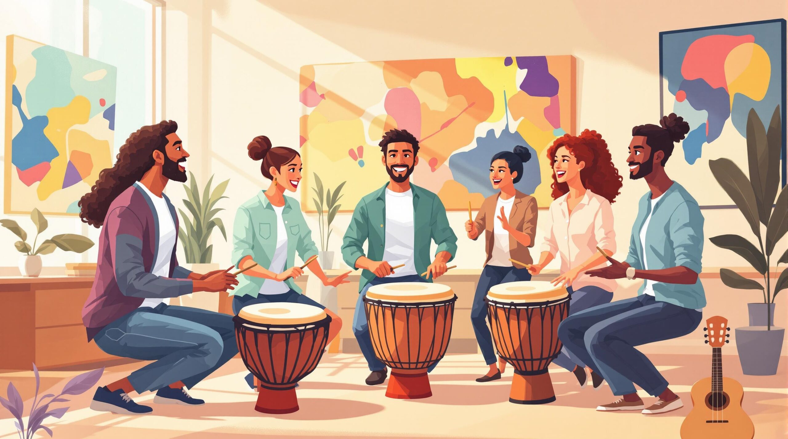 rythmes et cohesion team building musical a marseille